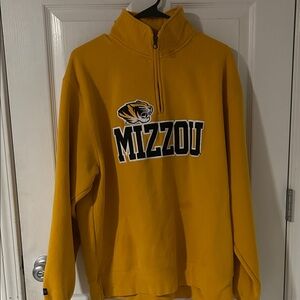 Vintage Mizzou Jansport Quarter Zip